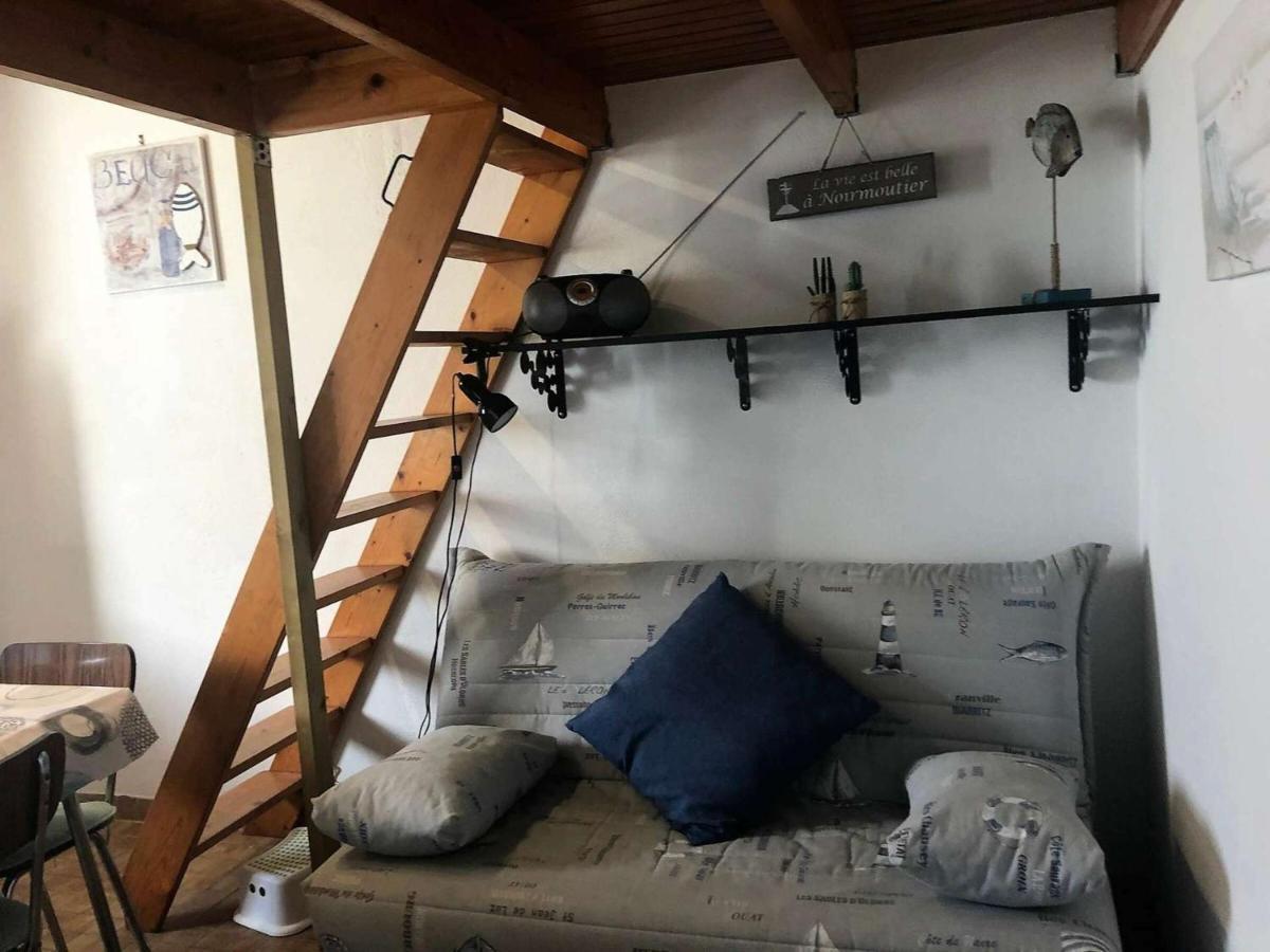 Studio Mezzanine A 200M Du Port Et De La Plage, Cour Privative, Parfait Pour 3 Personnes - Fr-1-224B-564 นัวร์มูติเย-ออง-ลิล ภายนอก รูปภาพ