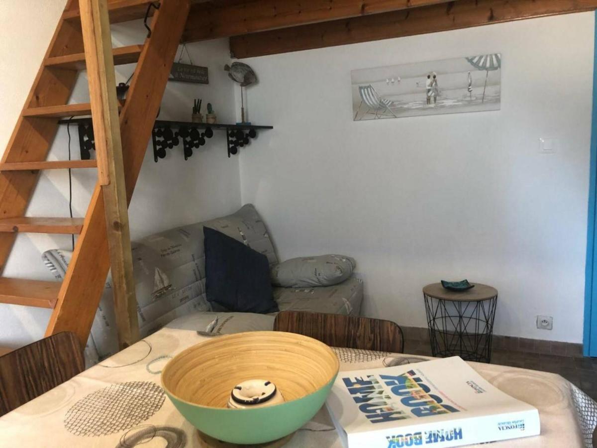 Studio Mezzanine A 200M Du Port Et De La Plage, Cour Privative, Parfait Pour 3 Personnes - Fr-1-224B-564 นัวร์มูติเย-ออง-ลิล ภายนอก รูปภาพ