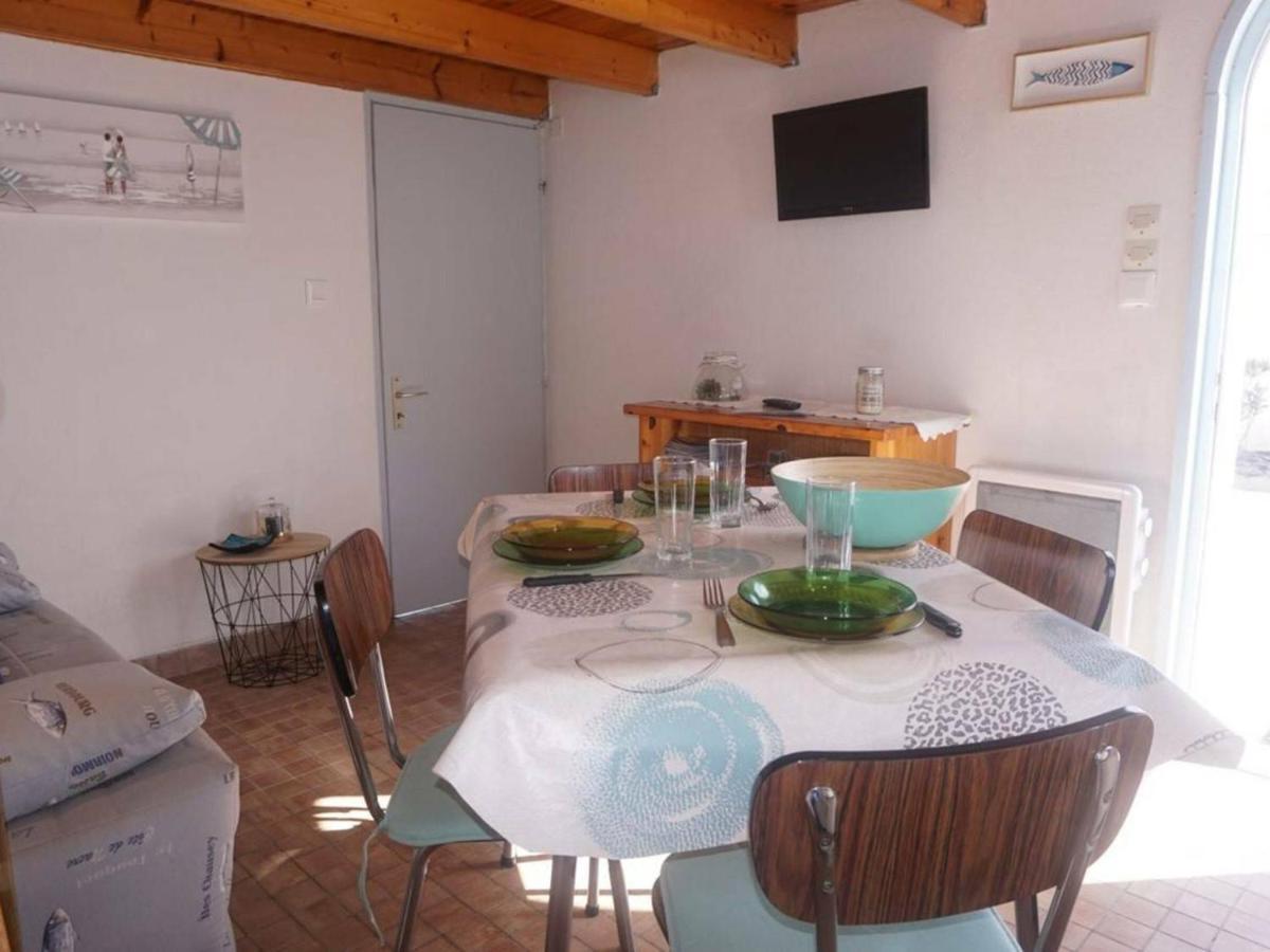 Studio Mezzanine A 200M Du Port Et De La Plage, Cour Privative, Parfait Pour 3 Personnes - Fr-1-224B-564 นัวร์มูติเย-ออง-ลิล ภายนอก รูปภาพ