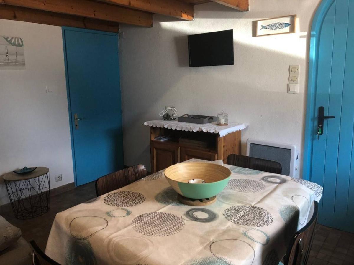 Studio Mezzanine A 200M Du Port Et De La Plage, Cour Privative, Parfait Pour 3 Personnes - Fr-1-224B-564 นัวร์มูติเย-ออง-ลิล ภายนอก รูปภาพ