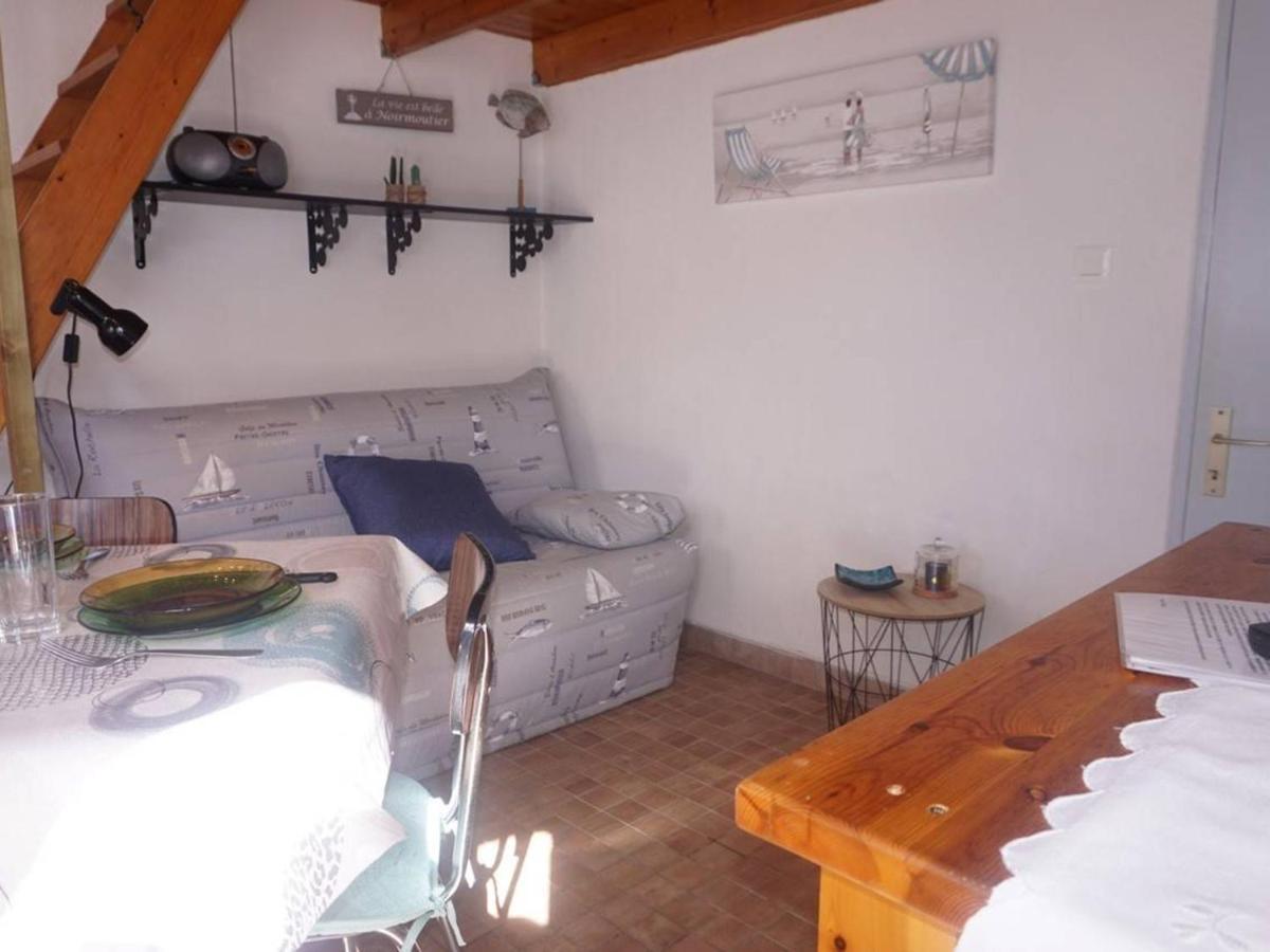 Studio Mezzanine A 200M Du Port Et De La Plage, Cour Privative, Parfait Pour 3 Personnes - Fr-1-224B-564 นัวร์มูติเย-ออง-ลิล ภายนอก รูปภาพ