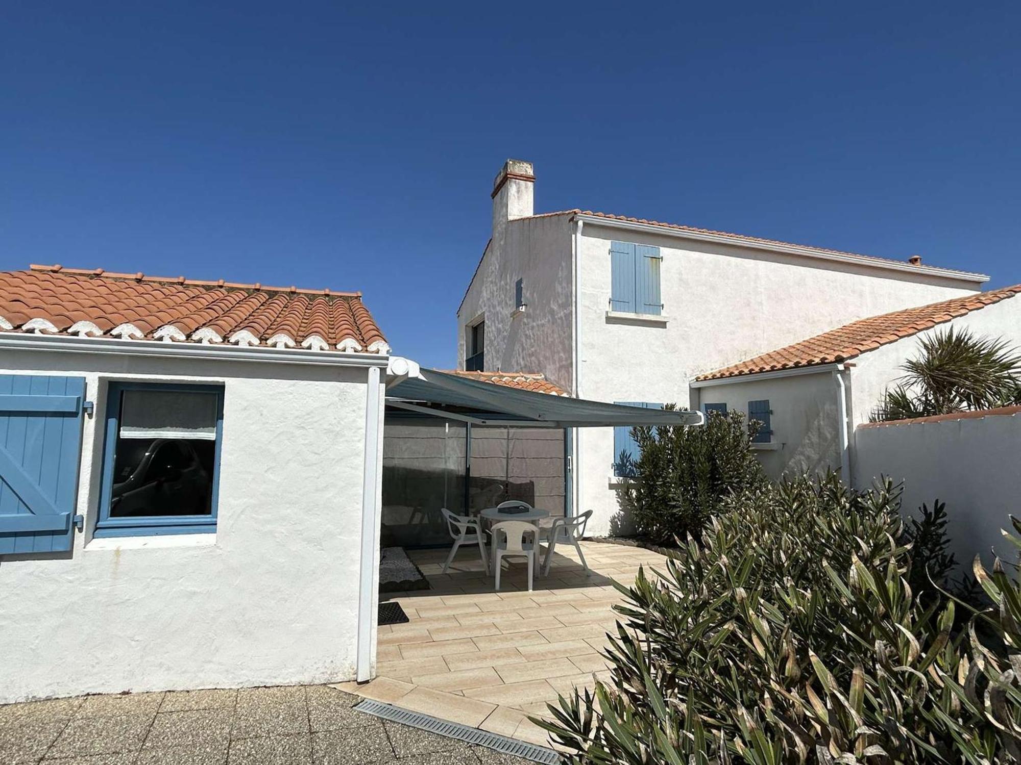 Studio Mezzanine A 200M Du Port Et De La Plage, Cour Privative, Parfait Pour 3 Personnes - Fr-1-224B-564 นัวร์มูติเย-ออง-ลิล ภายนอก รูปภาพ
