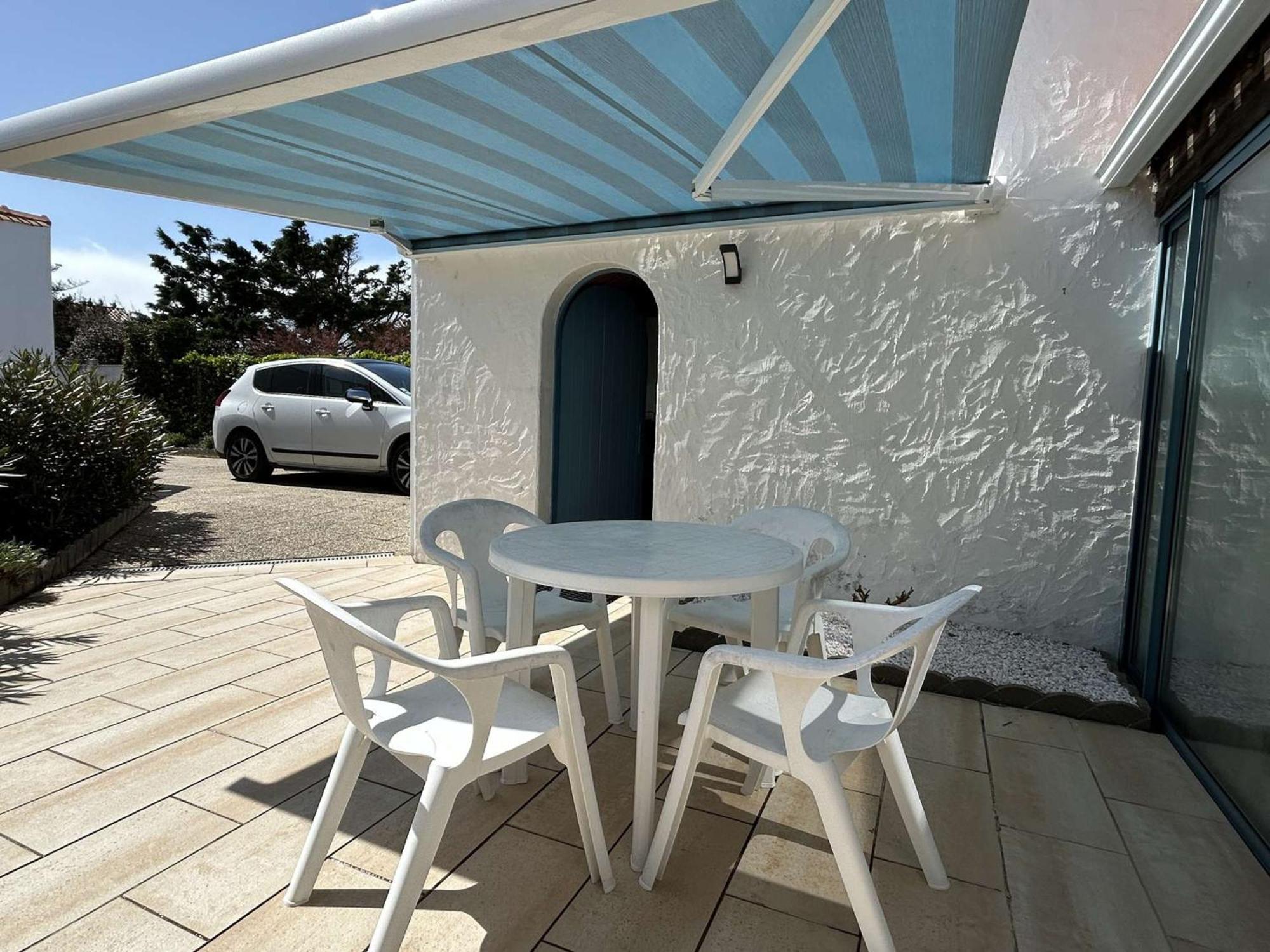 Studio Mezzanine A 200M Du Port Et De La Plage, Cour Privative, Parfait Pour 3 Personnes - Fr-1-224B-564 นัวร์มูติเย-ออง-ลิล ภายนอก รูปภาพ